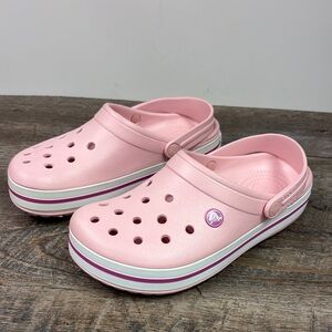 CROCS Pink Classic Clogs